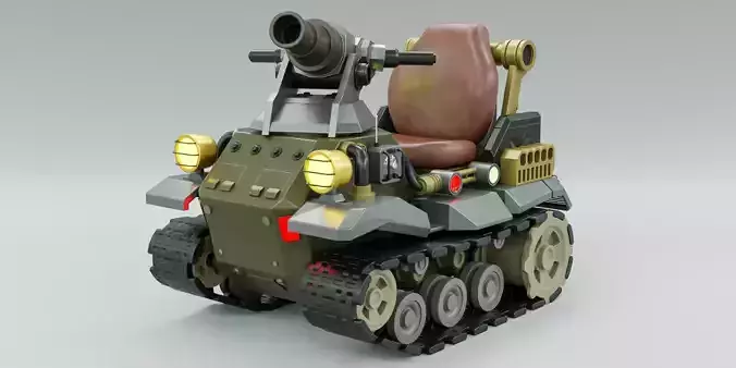 Kiddie Ride Tank 006