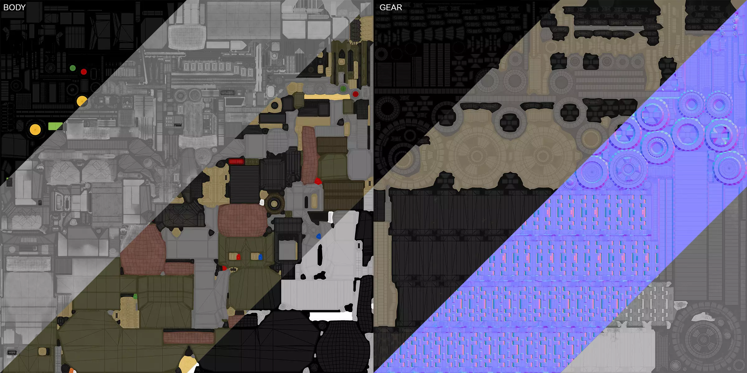 Kiddie Ride Tank 006 Low-poly 3D model_12