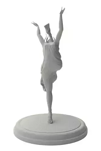 Ballerina Dancer Printable Model