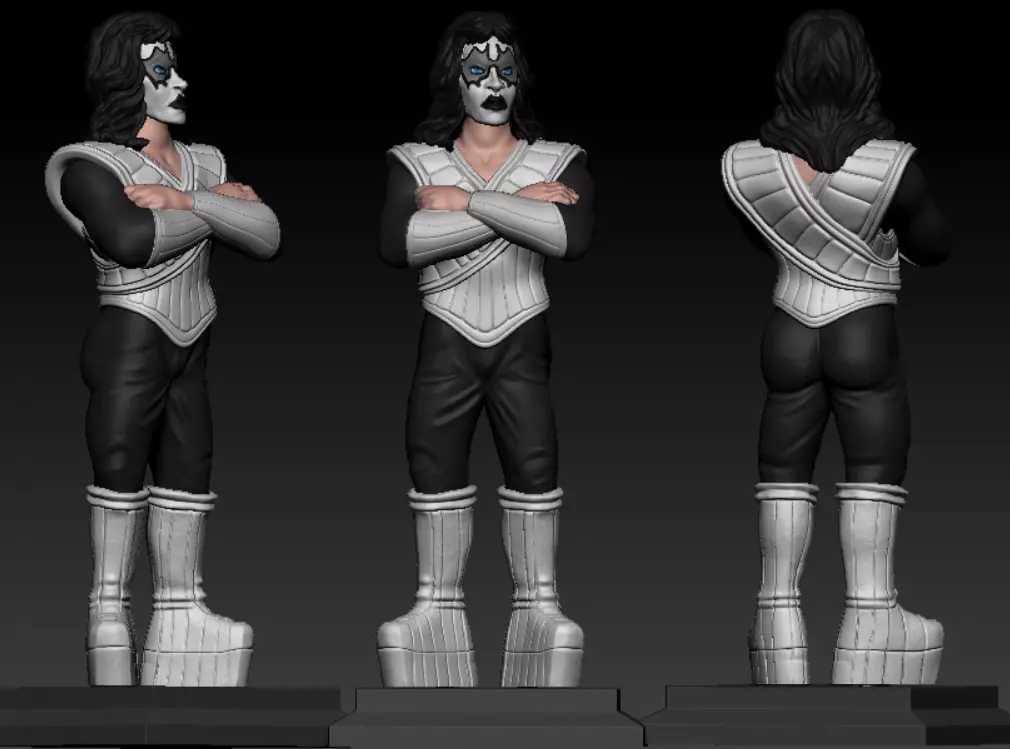 KISS-Spaceman 3D print model_0