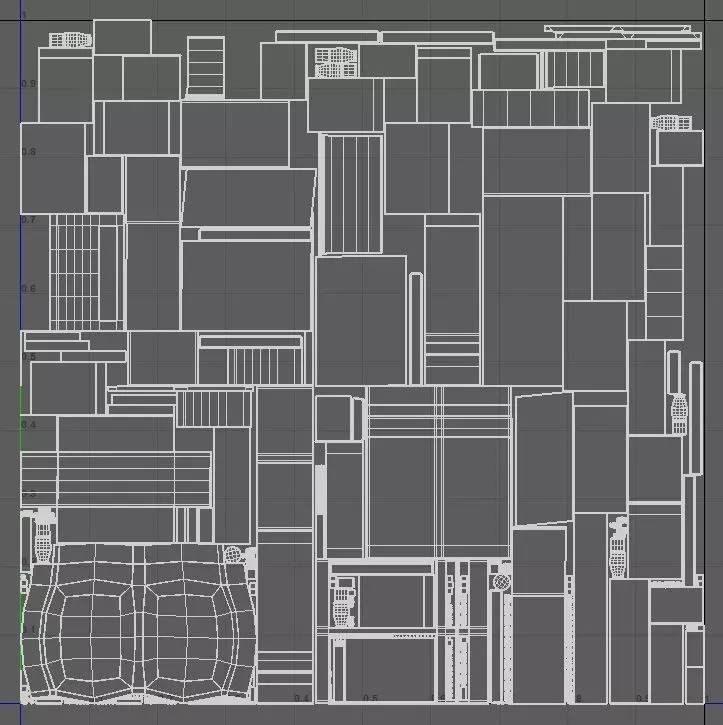 Post-Apocalyptic Hideout Weapons Pack High Poly Render Scene 3D model_6