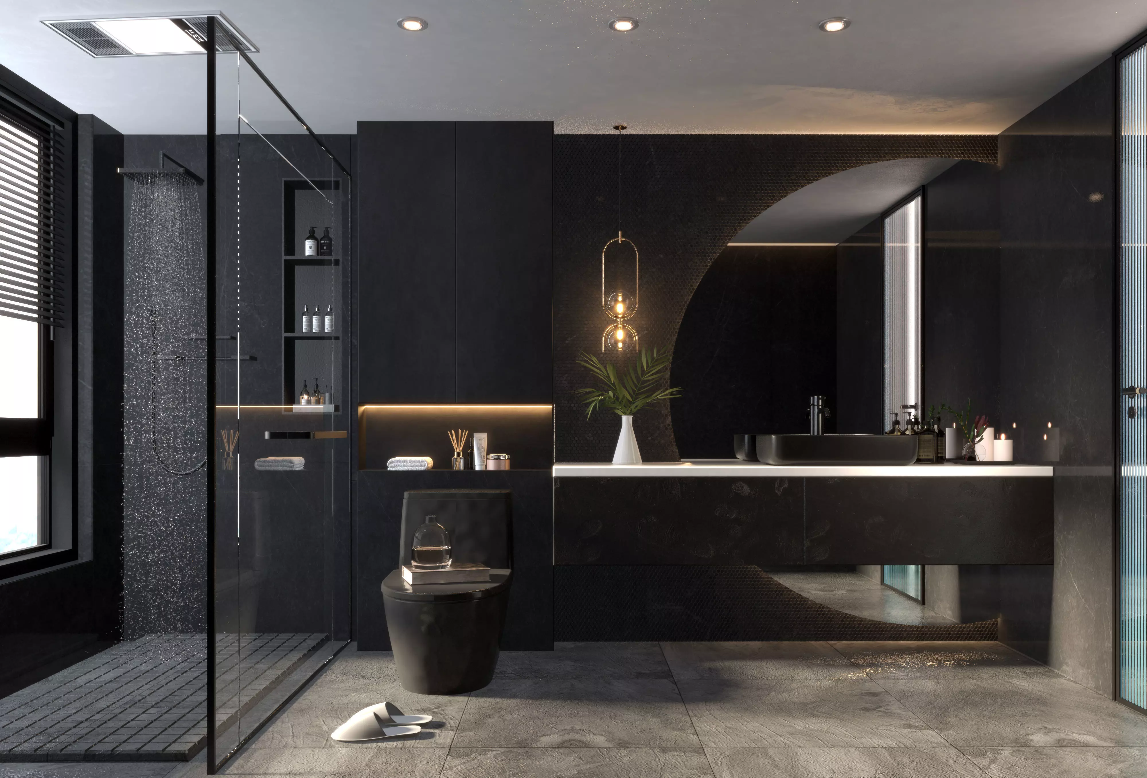 Bathroom Interior 01 3D model