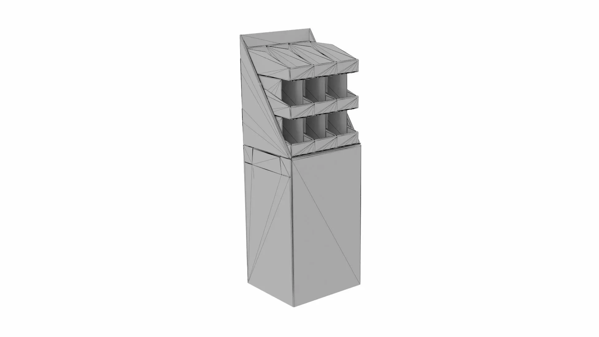 Point of Sale Cardboard Display Stand Texture_6