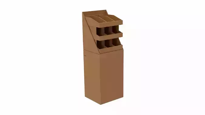 Point of Sale Cardboard Display Stand Texture