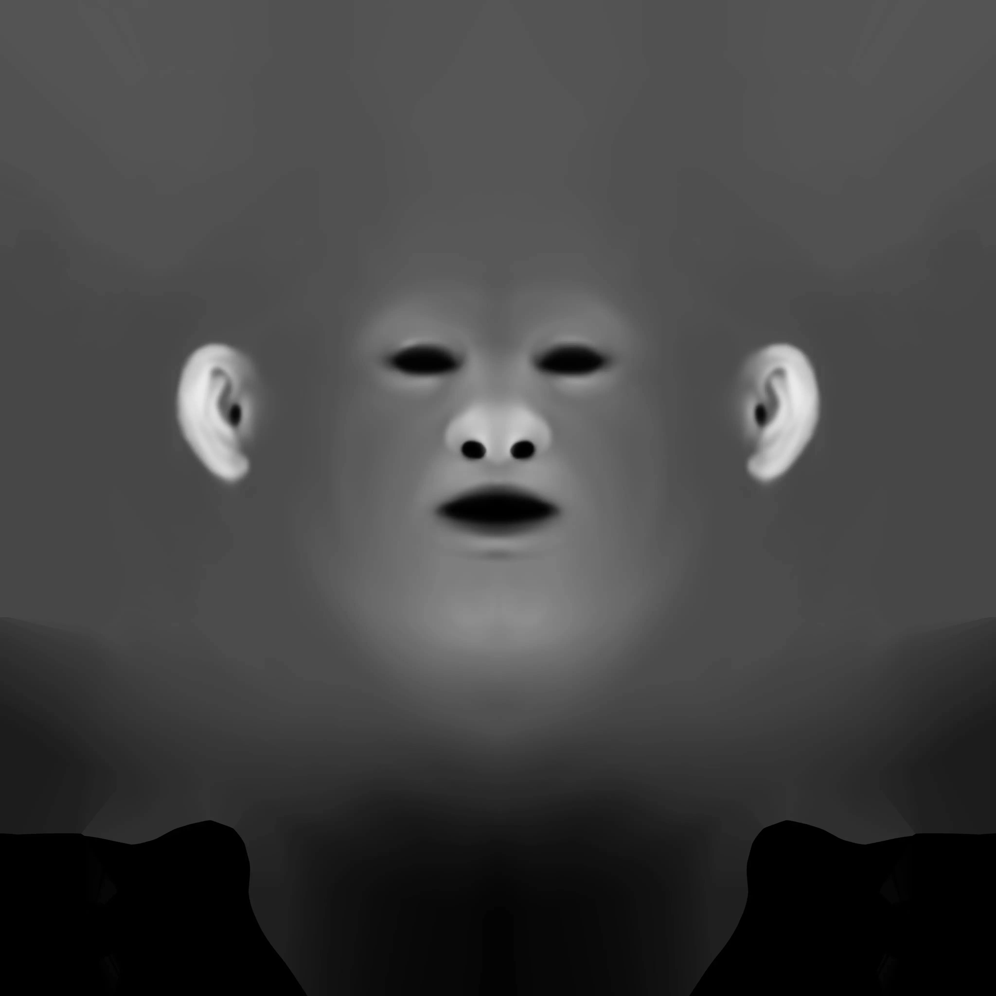 Realistic 3D Female Character riged High Poly Game Ready Low-poly 3D model_23