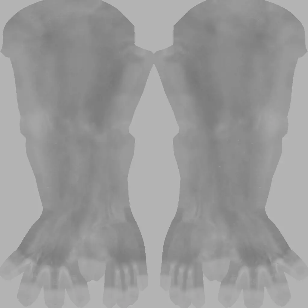 Realistic 3D Female Character riged High Poly Game Ready Low-poly 3D model_35