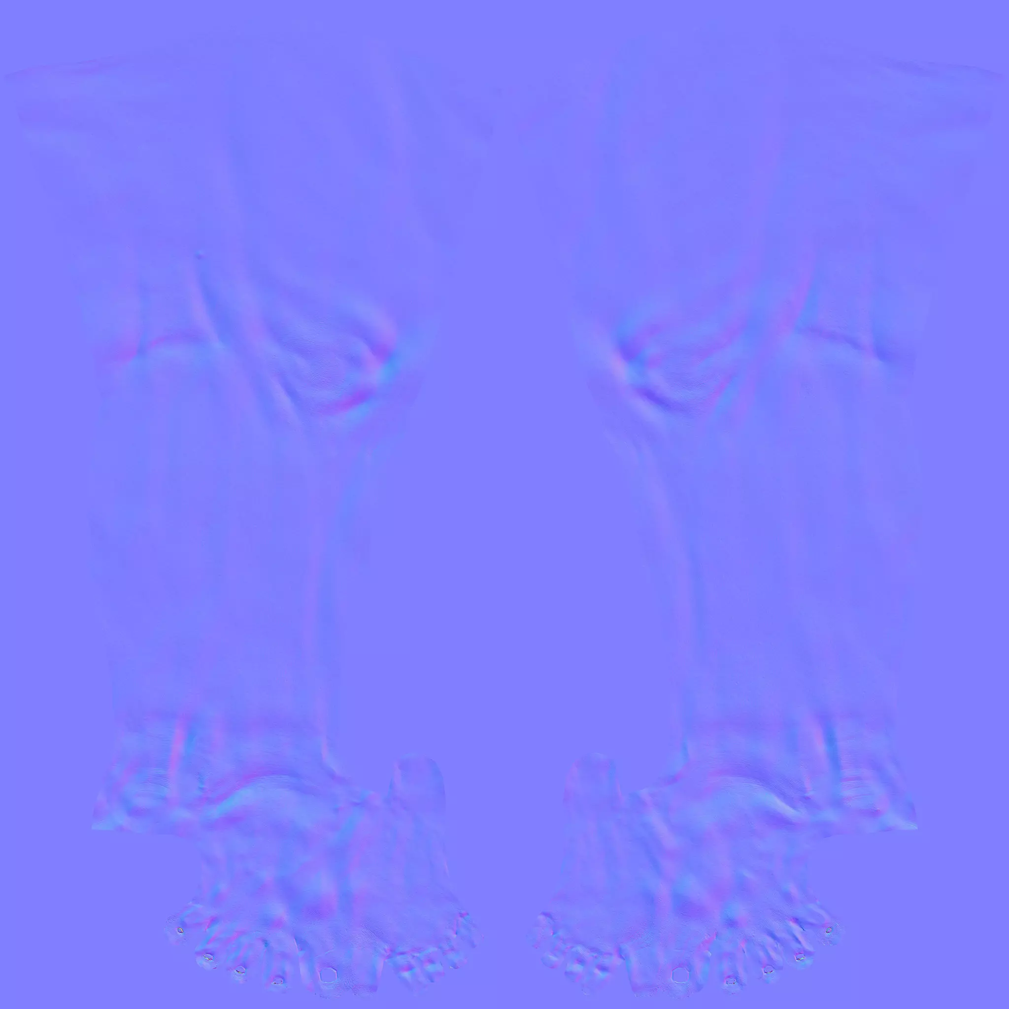 Realistic 3D Female Character riged High Poly Game Ready Low-poly 3D model_63