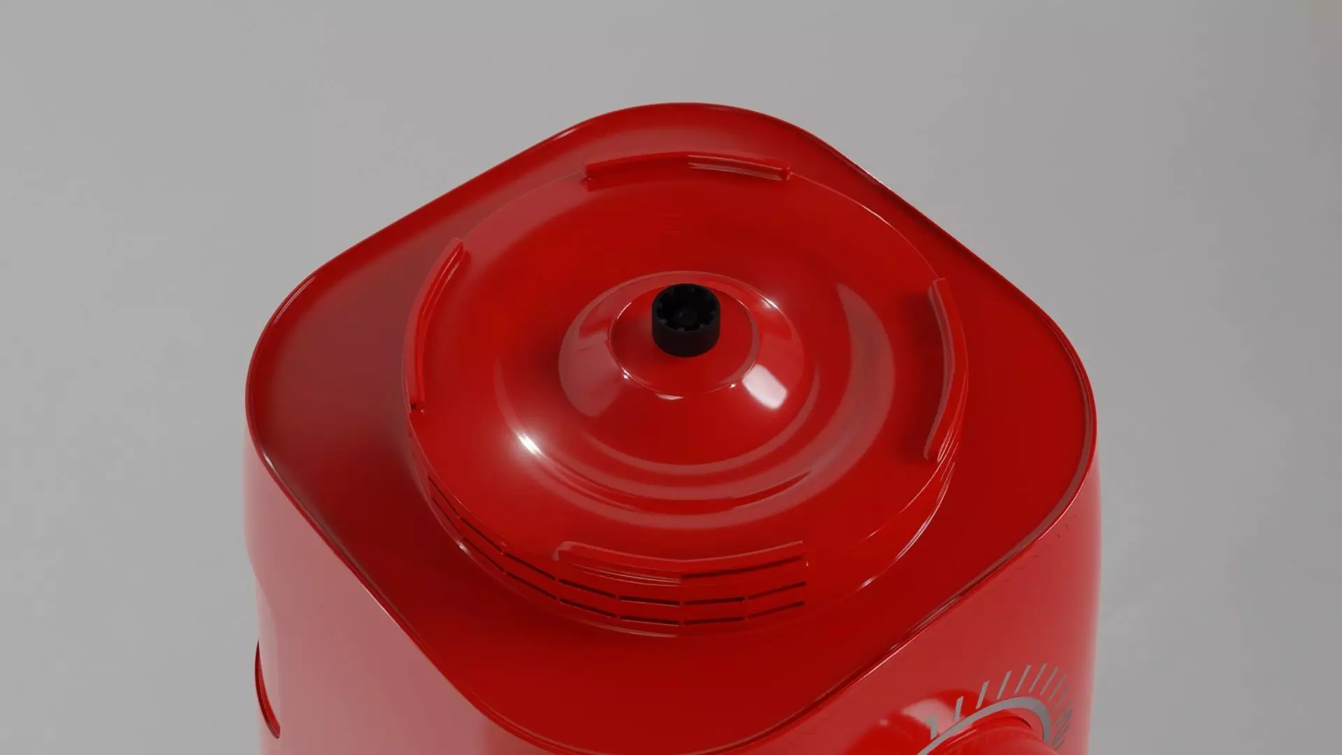 Electric blender with square body and transparent jar model 3D model_5