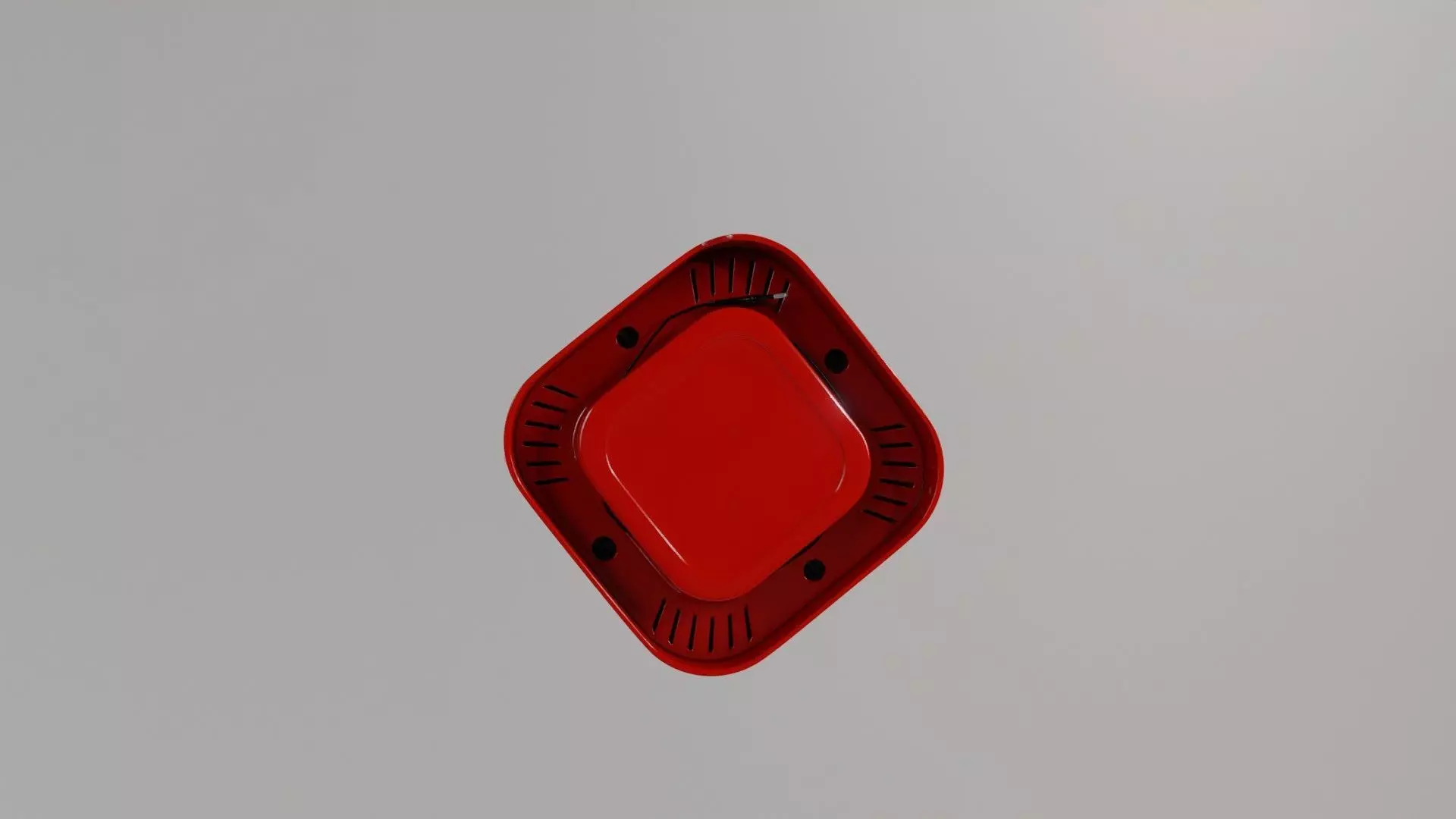 Electric blender with square body and transparent jar model 3D model_2