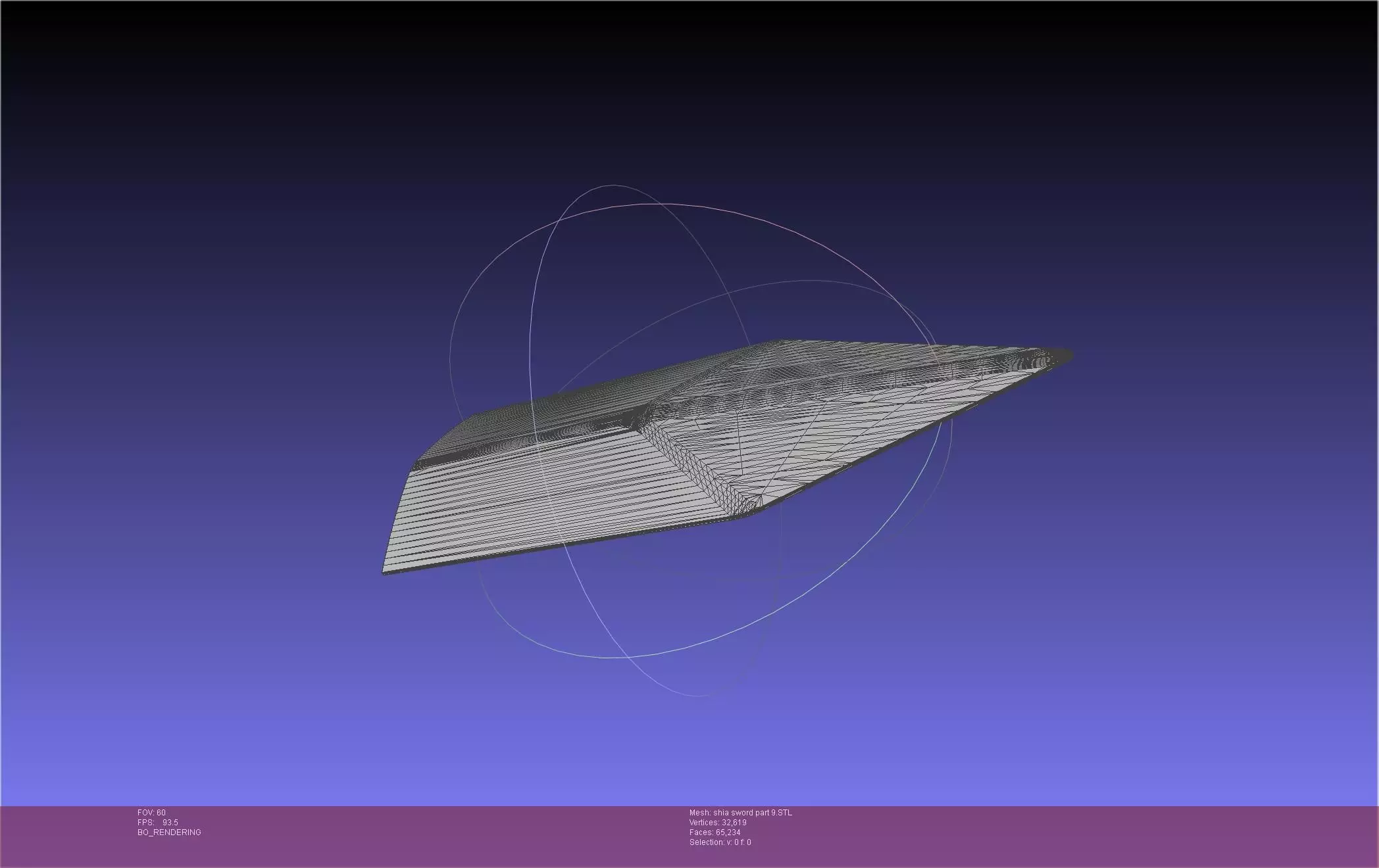 Dungeon Of Black Company Shia Sword 3D print model_78