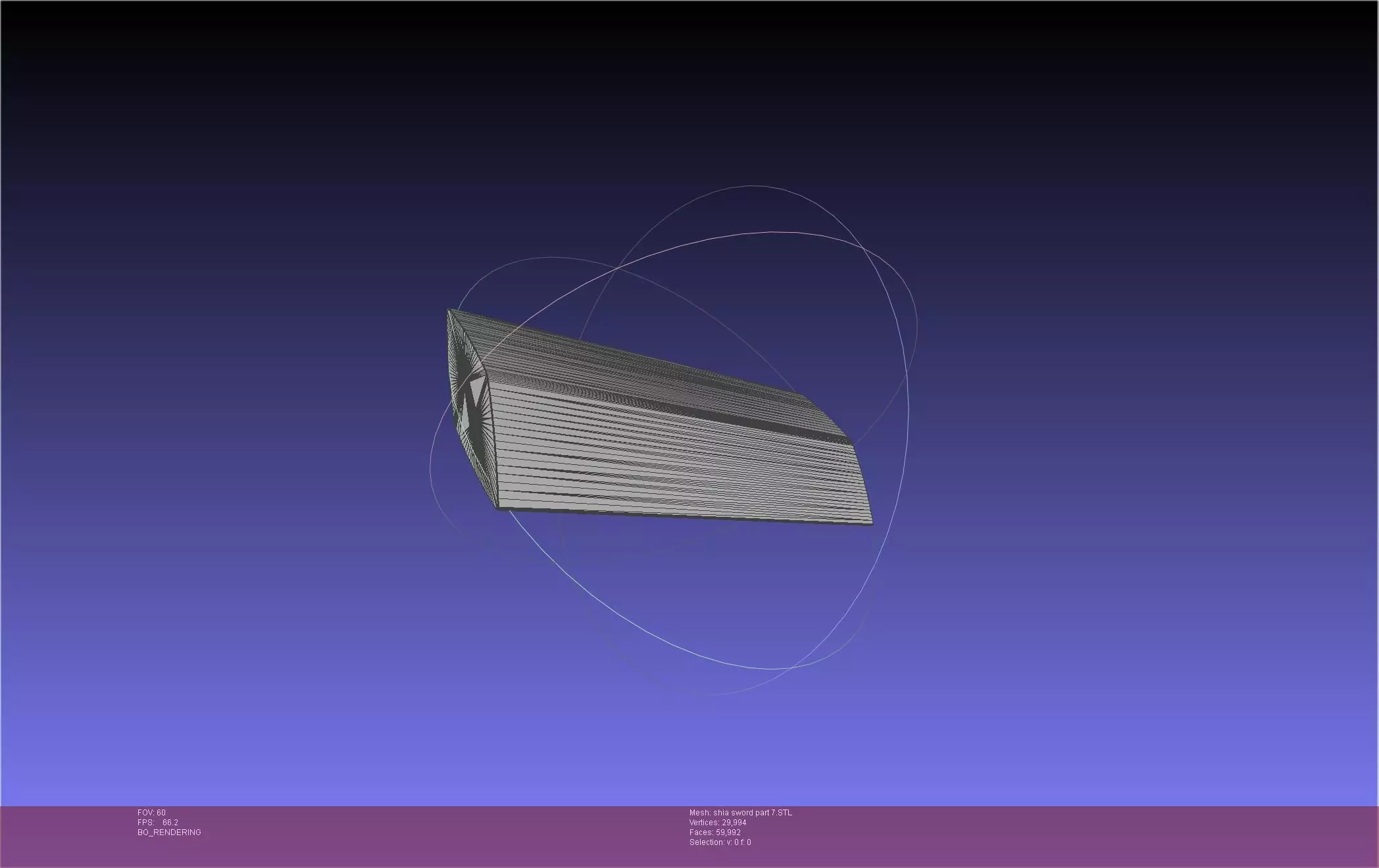 Dungeon Of Black Company Shia Sword 3D print model_68