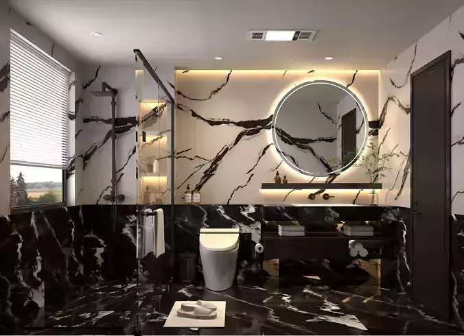 Bathroom Interior  04