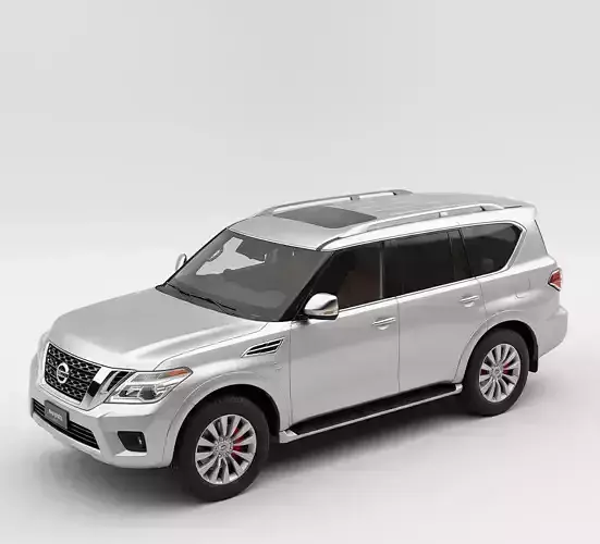Silver Nissan Patrol Rugged Luxury Redefined