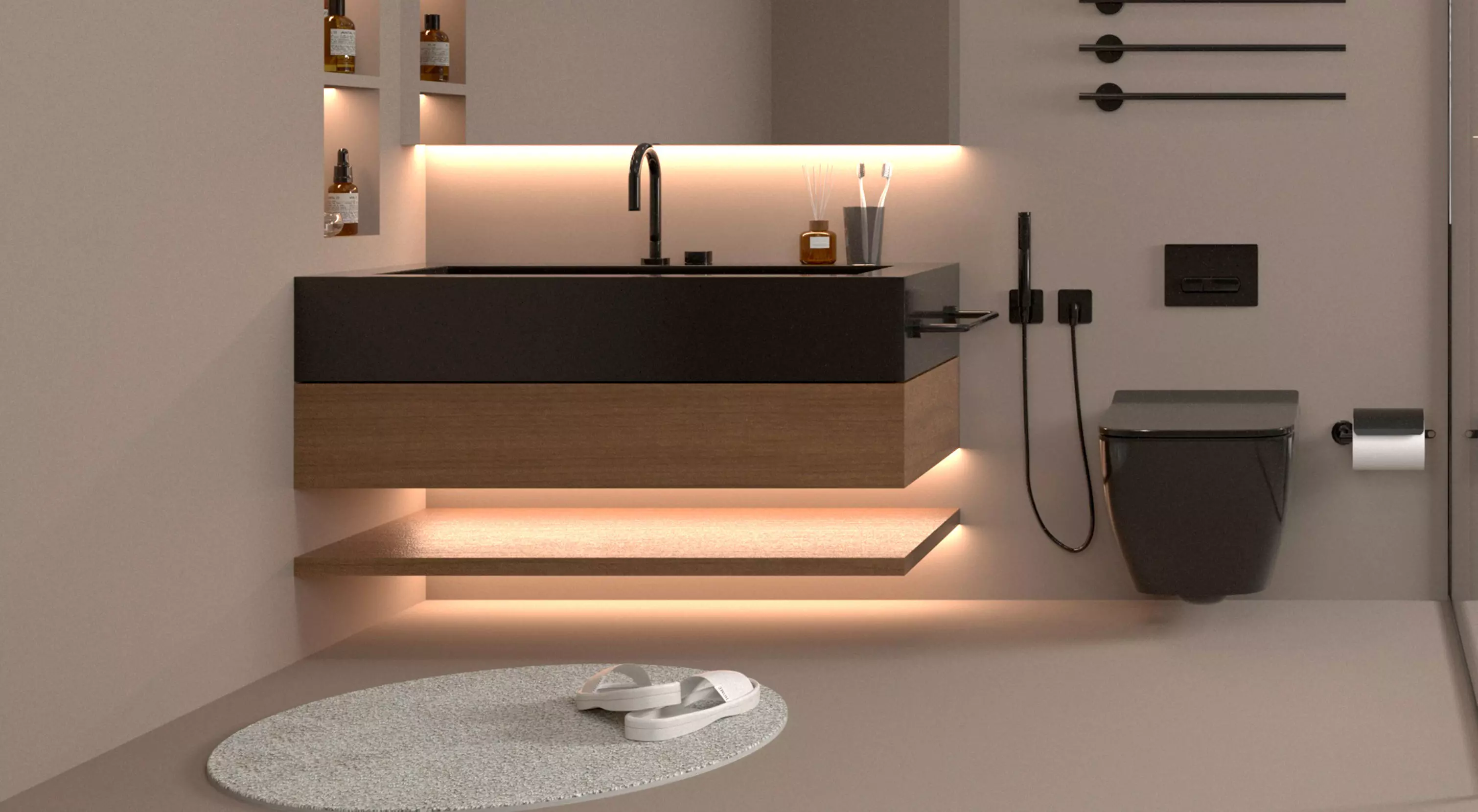 Bathroom Interior 06 3D model_3