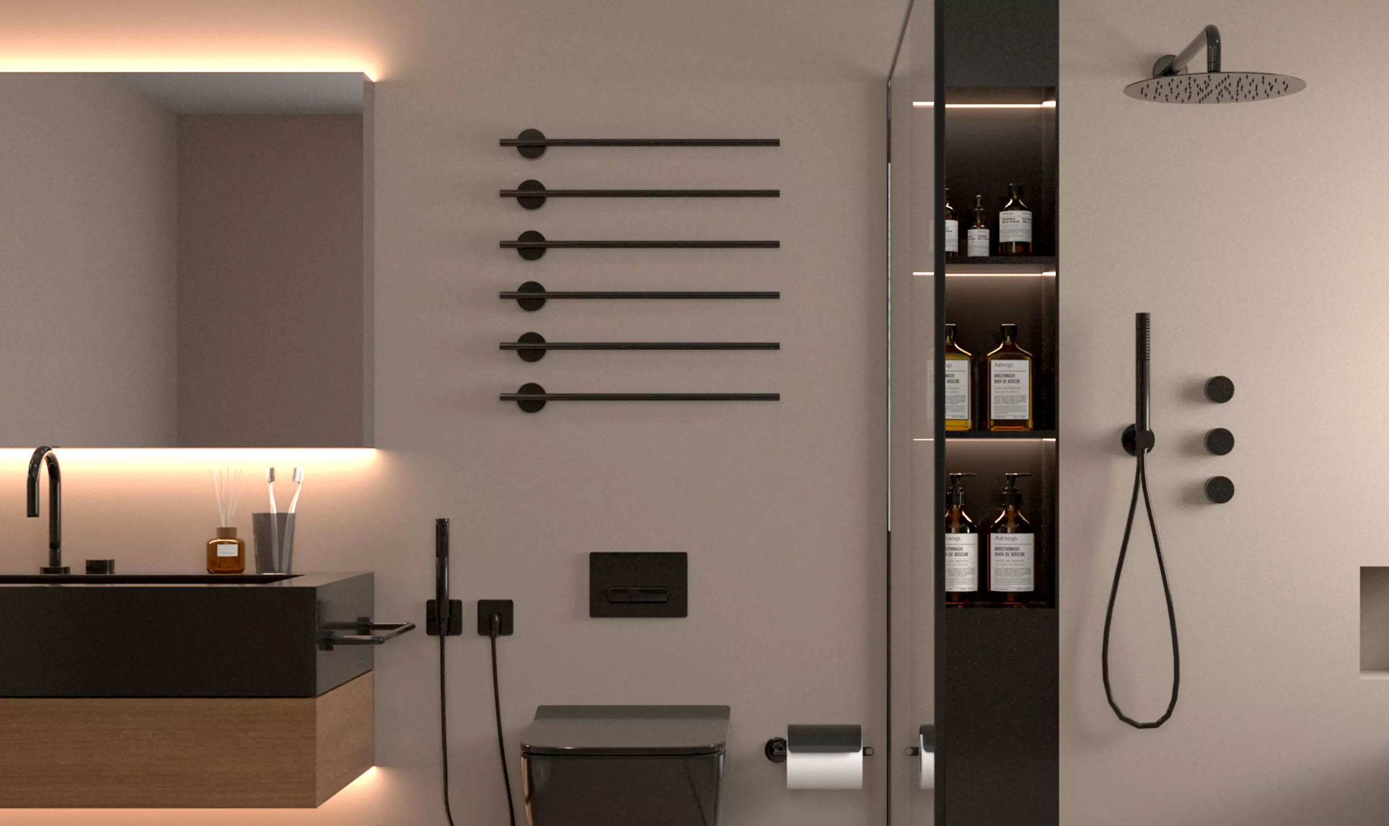 Bathroom Interior 06 3D model_5