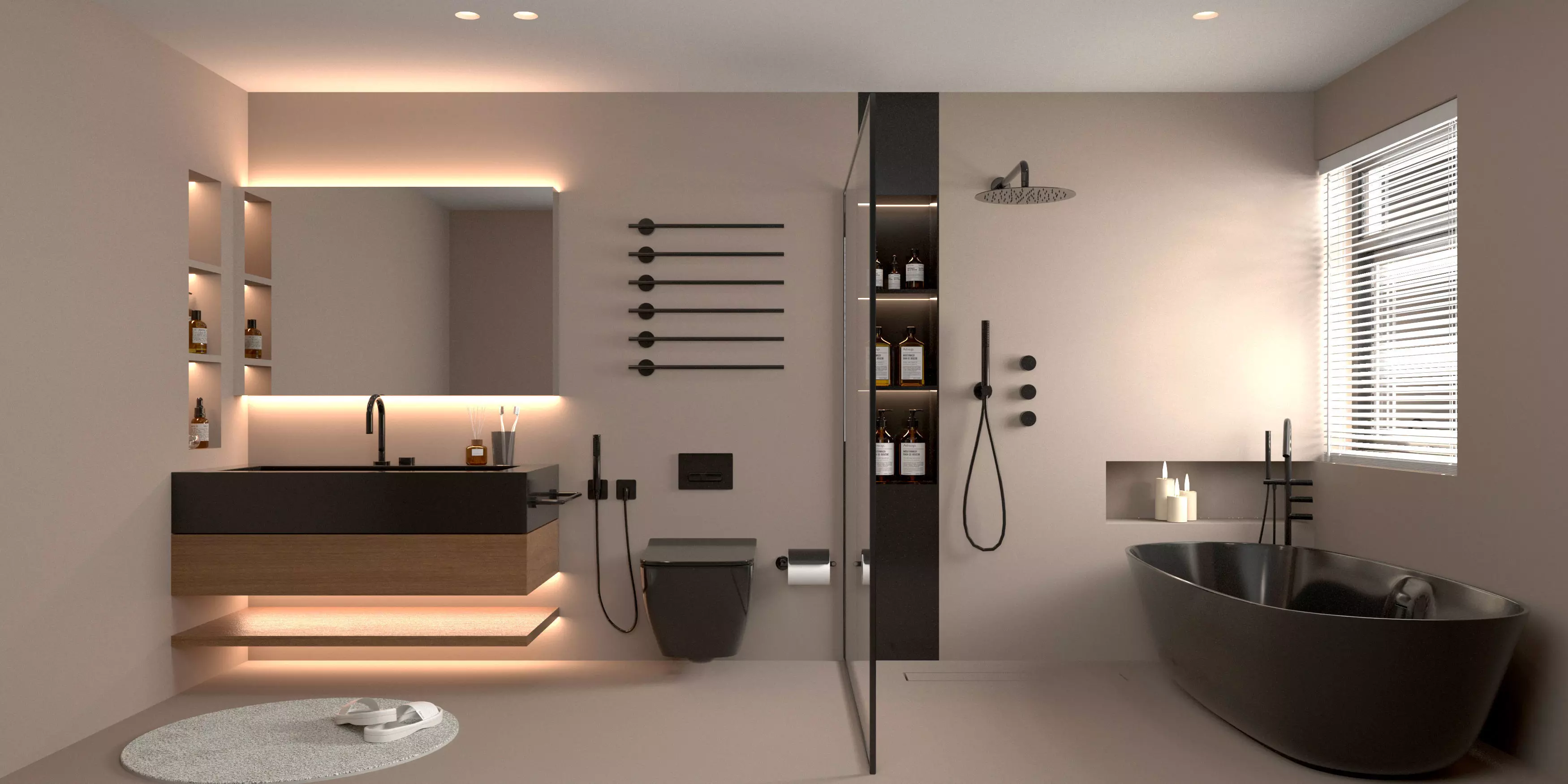 Bathroom Interior 06 3D model_0
