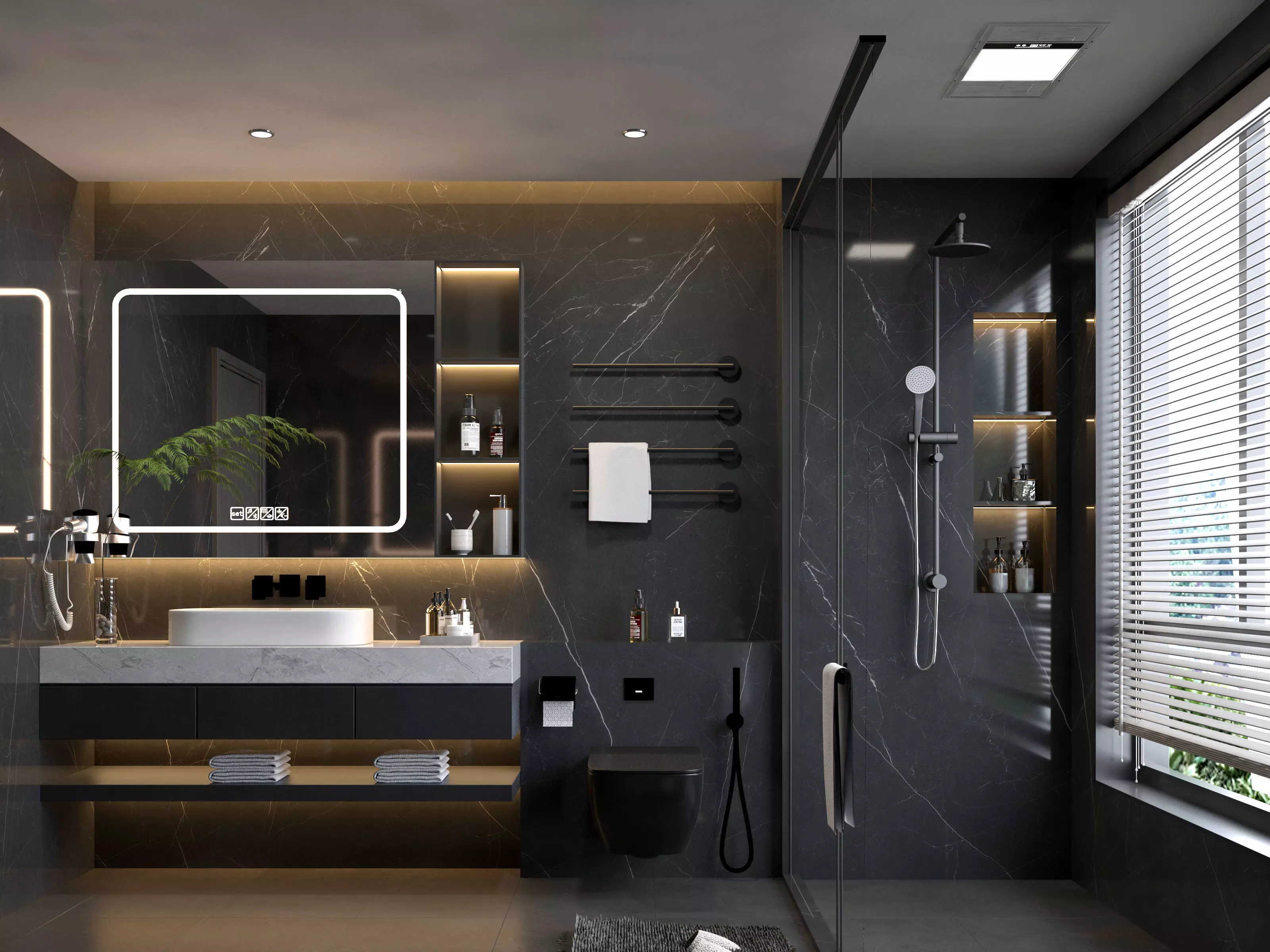 Bathroom Interior 08 3D model