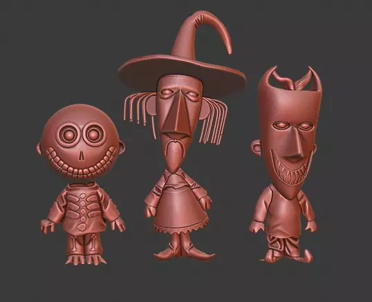 The Nightmare Before Christmas 3D print model_19