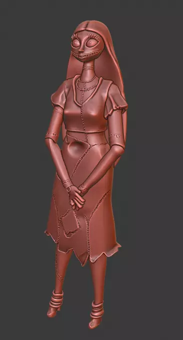 The Nightmare Before Christmas 3D print model_11