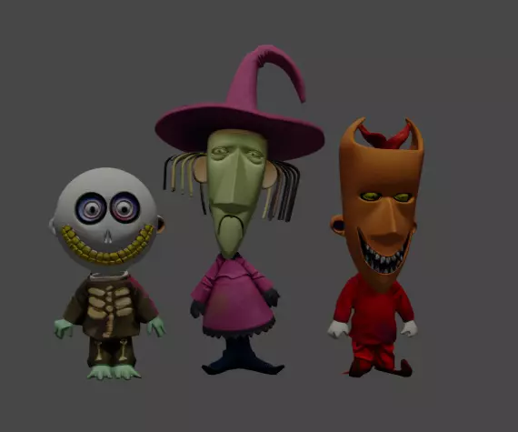 The Nightmare Before Christmas 3D print model_18