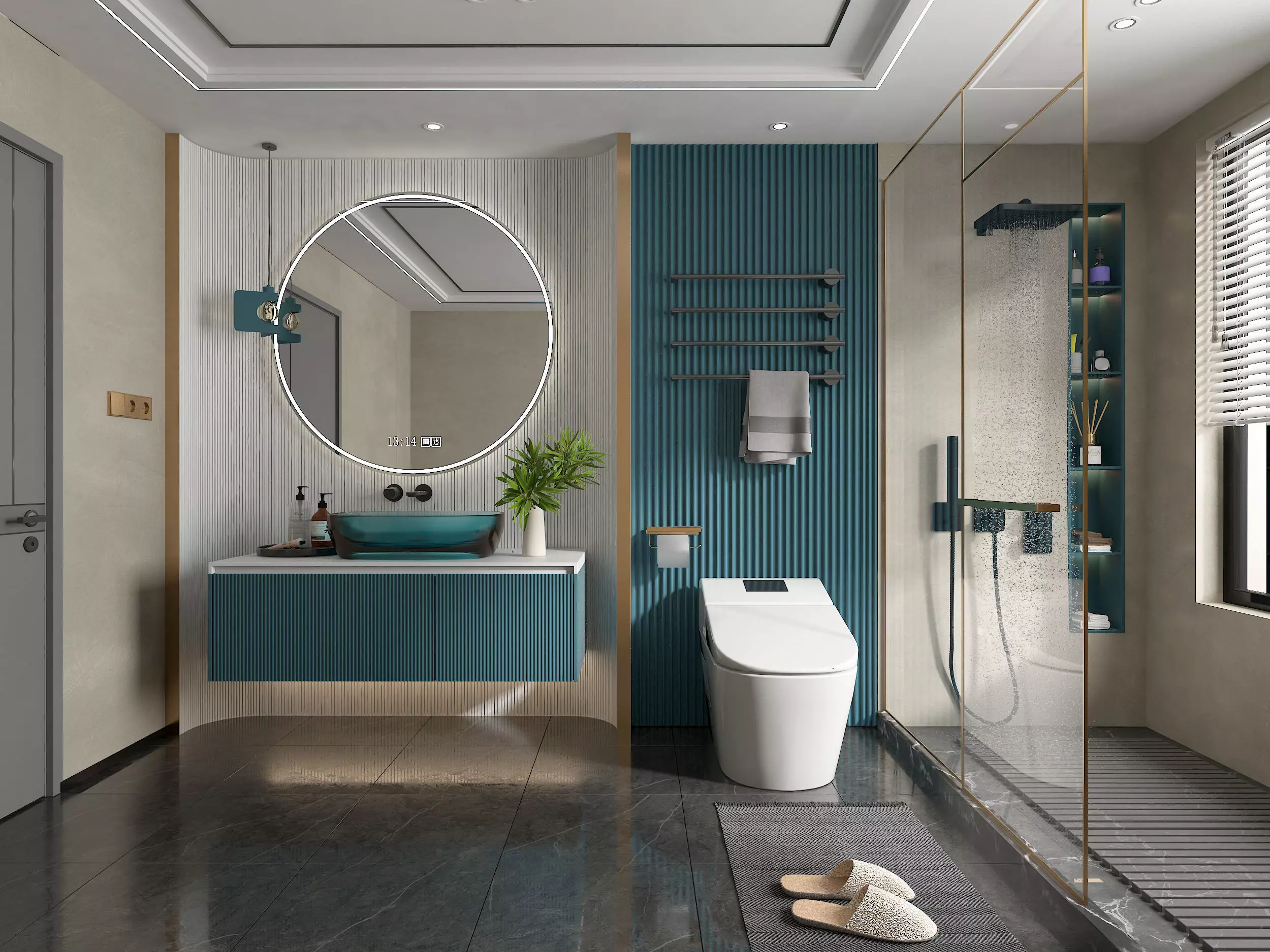 Bathroom Interior 09 3D model