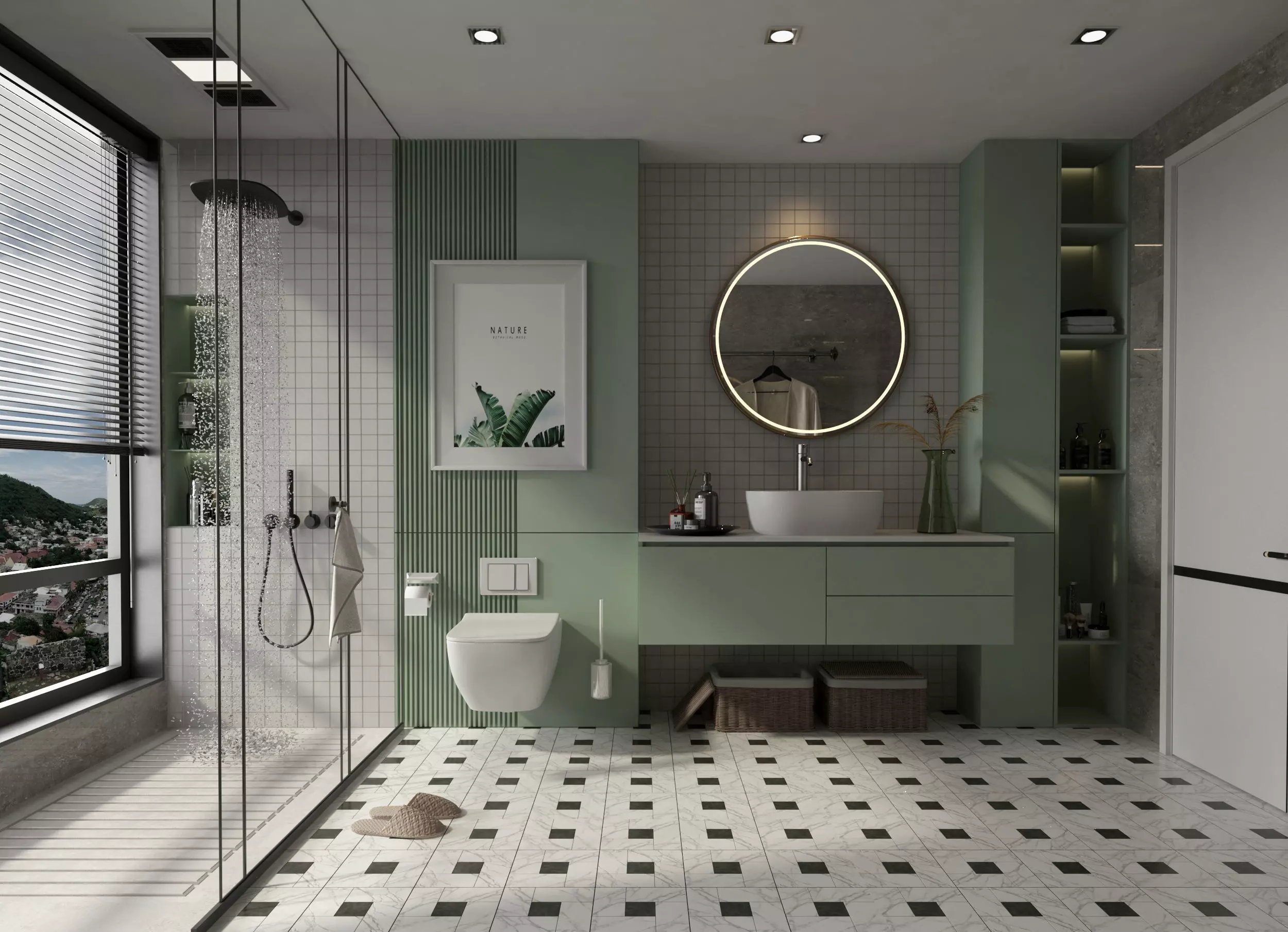 Bathroom Interior 010 3D model