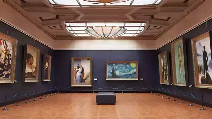 Louvre Museum - Hall