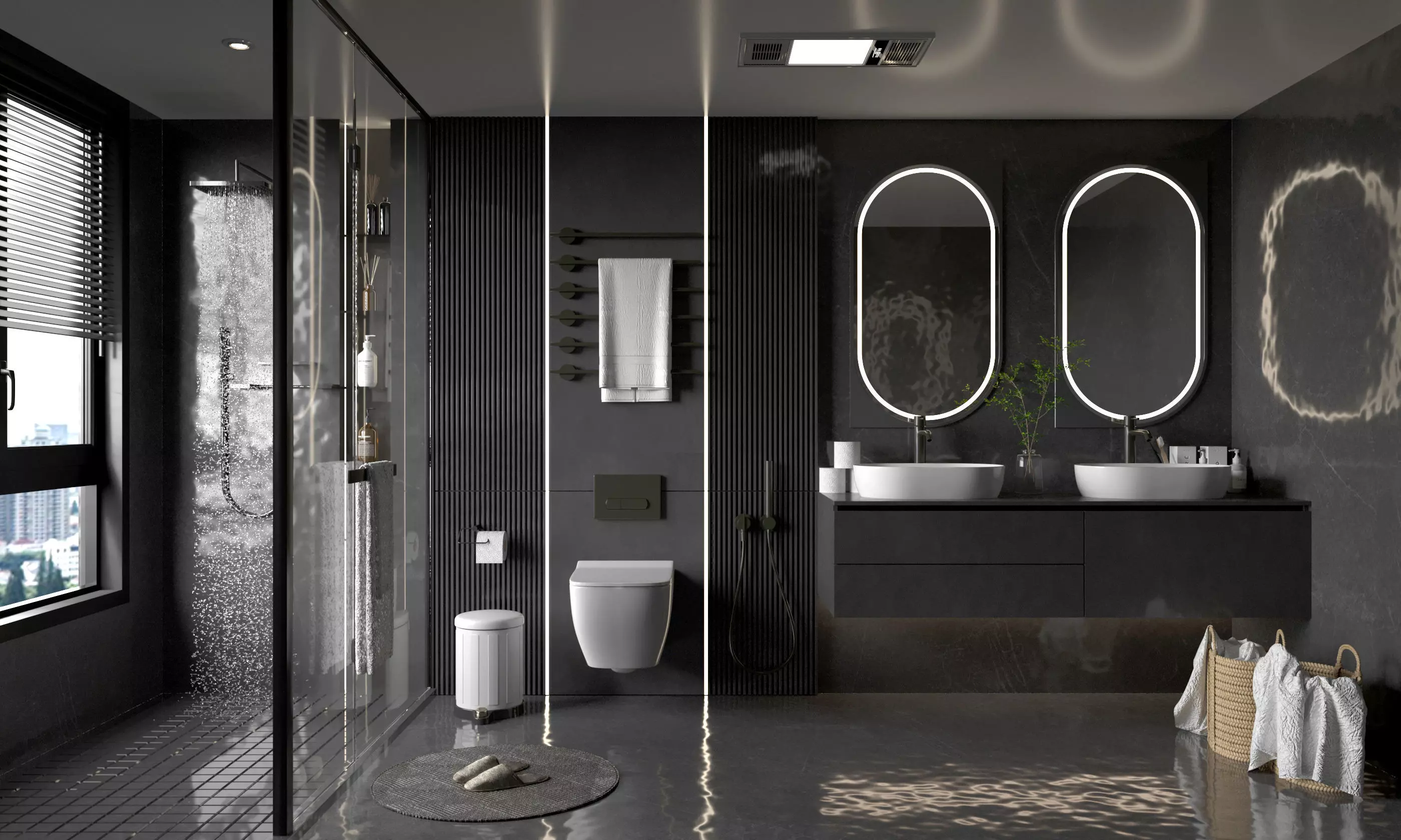 Bathroom Interior 011 3D model