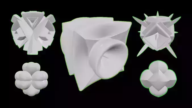 UUON Vector Print Test -  Kit 001 - 5 Models - 45-120k Range