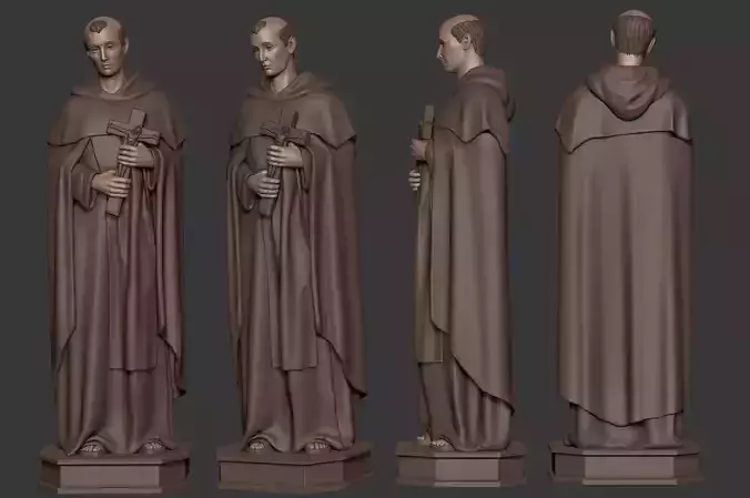 St John of The Cross 3d