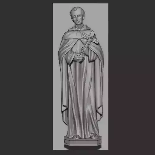St John of The Cross bas Relief