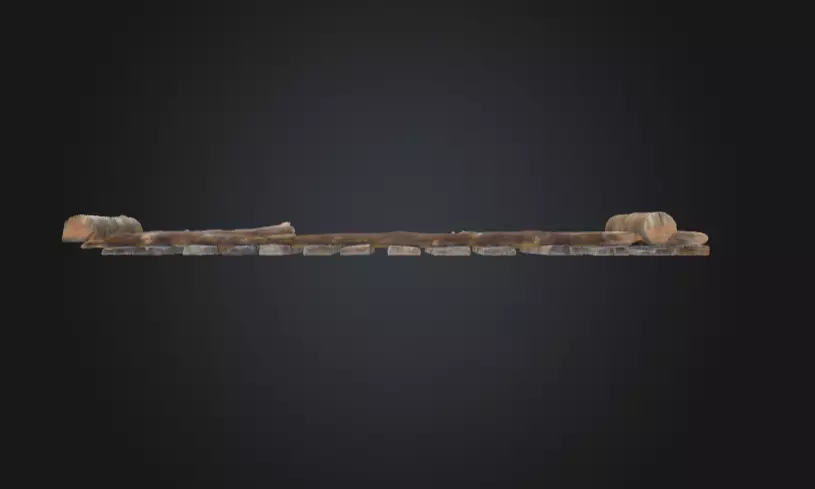 Weathered Fence Low-poly 3D model_15