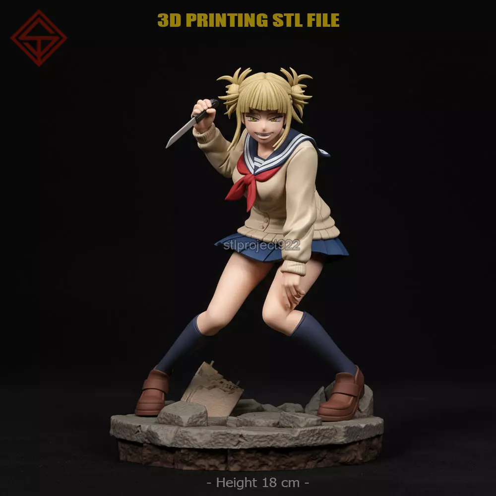 Himiko Toga 3D print model_1