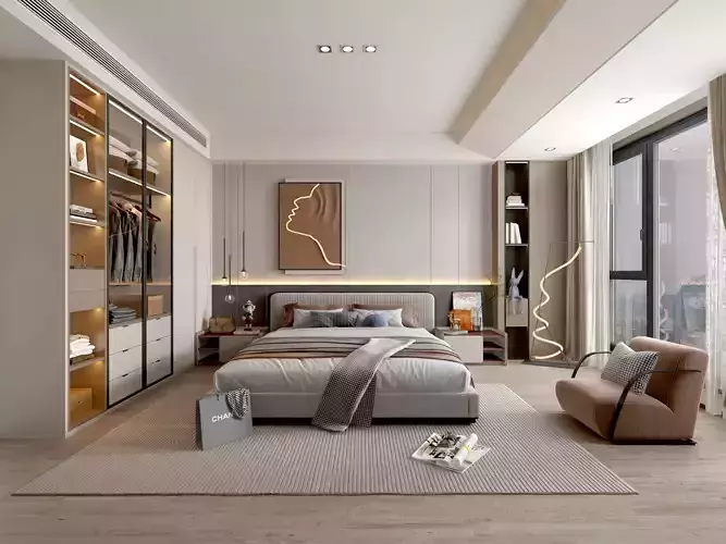 Bedroom interior  05