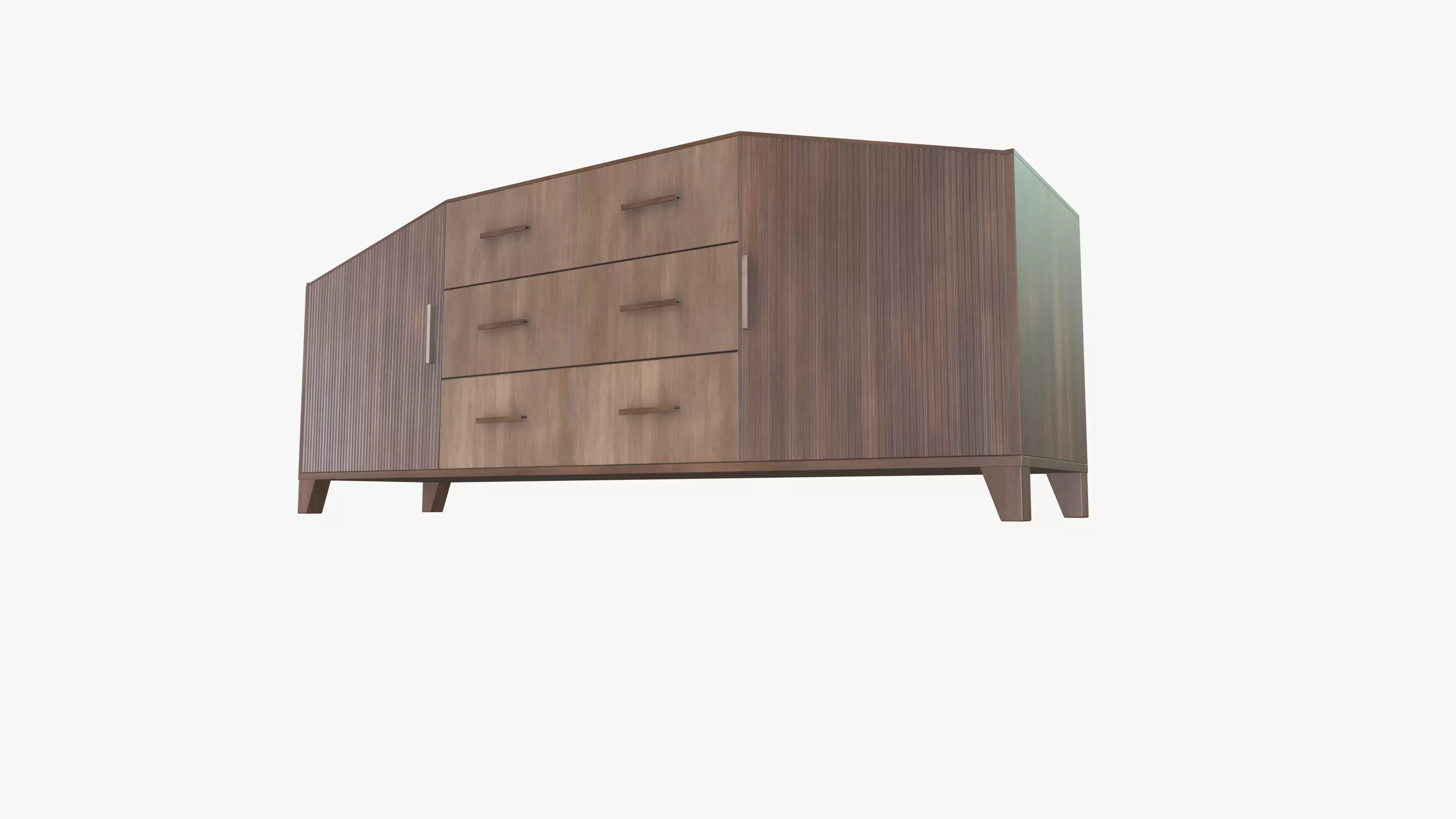 Sideboard drawer 3D model_4