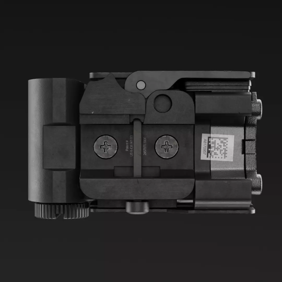 EOTech Holographic Sight EXPS2 Low-poly 3D model_7