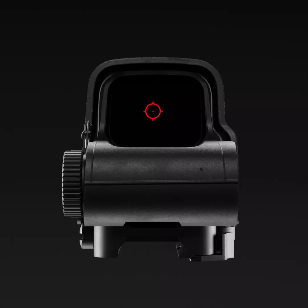 EOTech Holographic Sight EXPS2 Low-poly 3D model_5