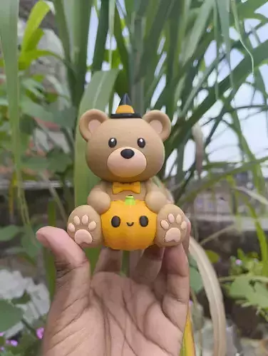 Halloween Special - Teddy Bear 3D print model