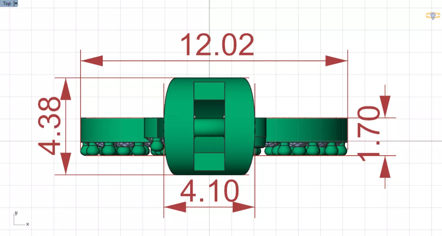 Apple Pendant Model A Symbol of Life and Shine jp0333 3D print model_21