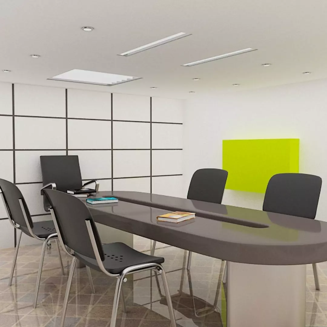 Office Room 3D model_1