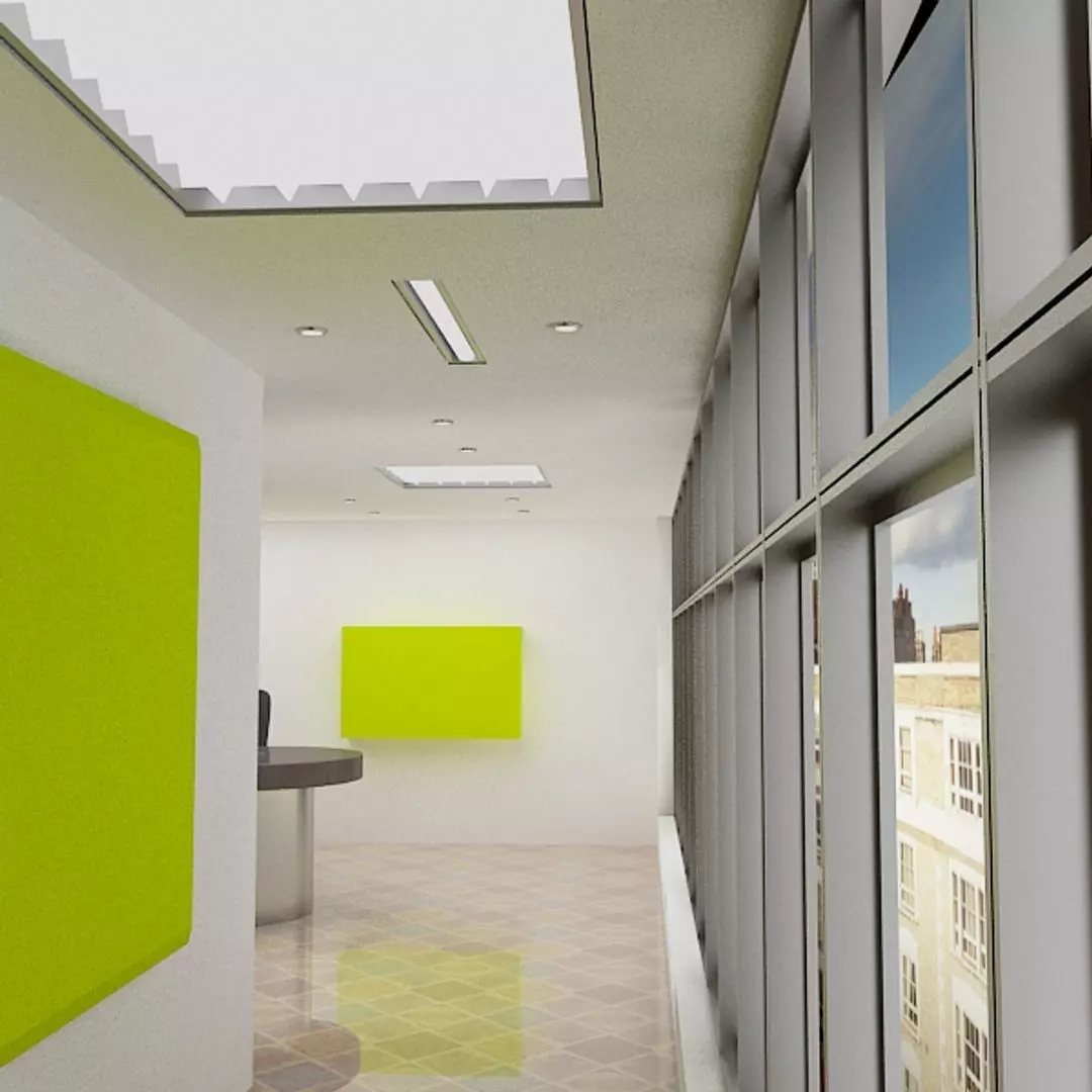 Office Room 3D model_2