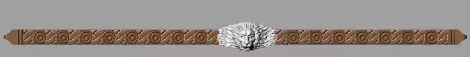 lion bracelet 3d mode