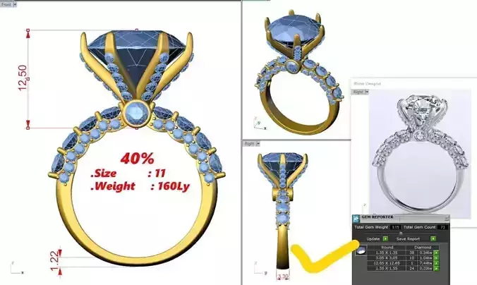 diamond ring wedding women