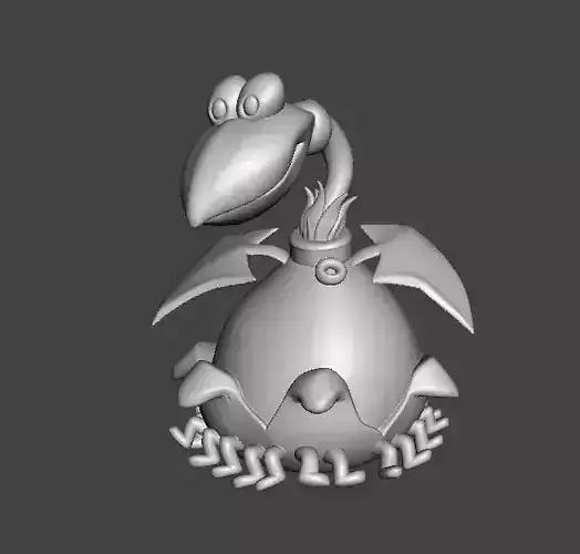 TRAP DOOR THORT BIRD FANTASY FIGURE MODEL TOY SCULPTURE