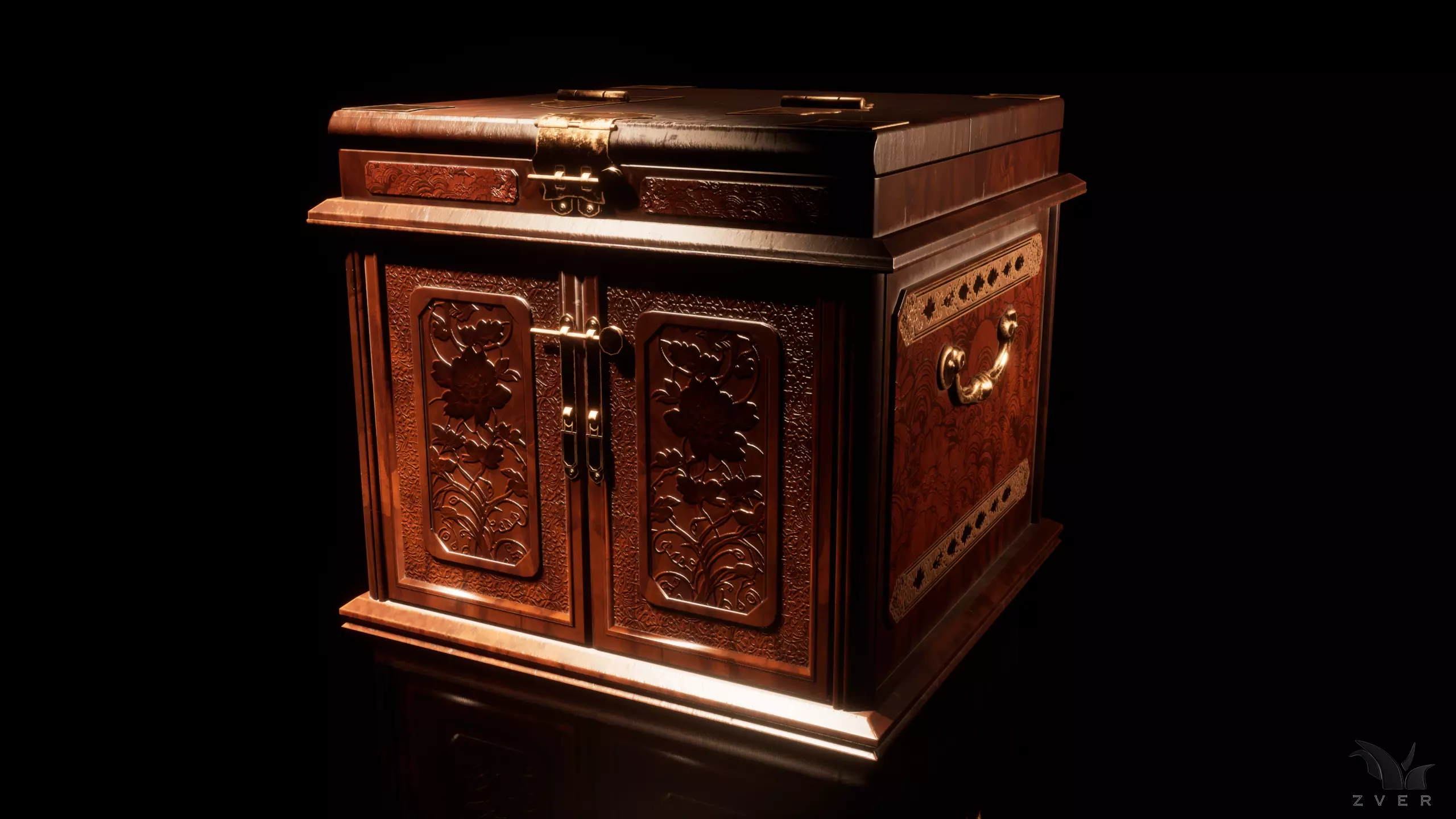 Chinese Interior Pack Vol 1 Low-poly 3D model_3