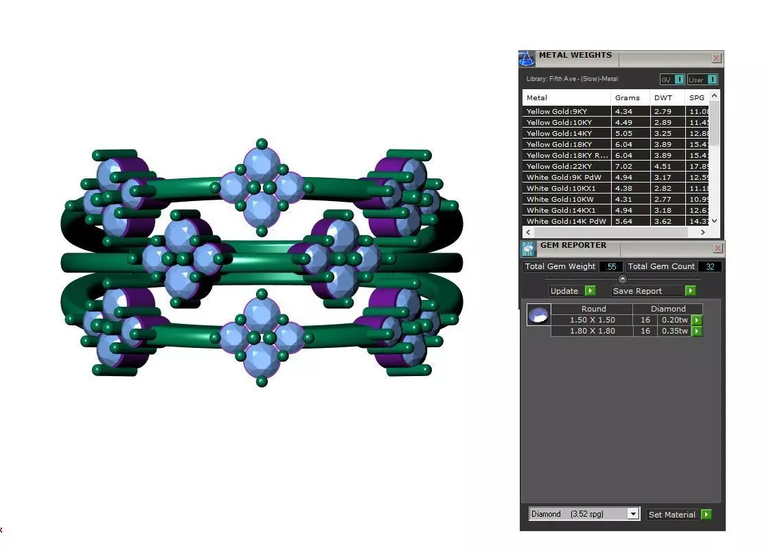 Solitaire ring 3D print model_8