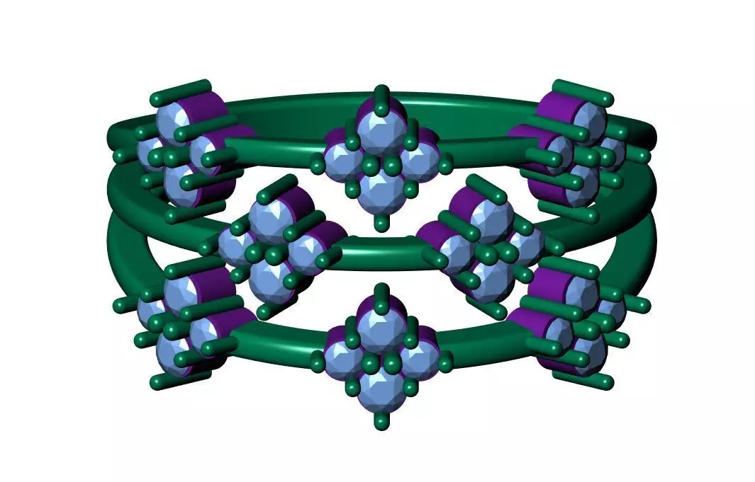 Solitaire ring 3D print model_6