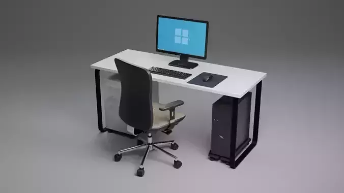 Modern Office Furniture PC Accessories Collection 