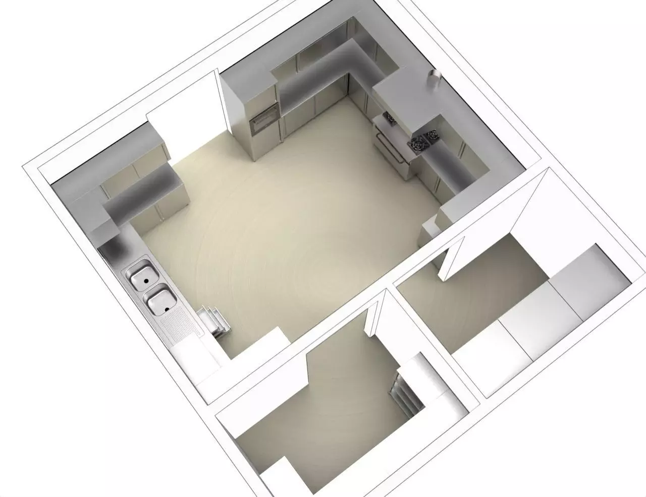 kitchen  8 3D model_11