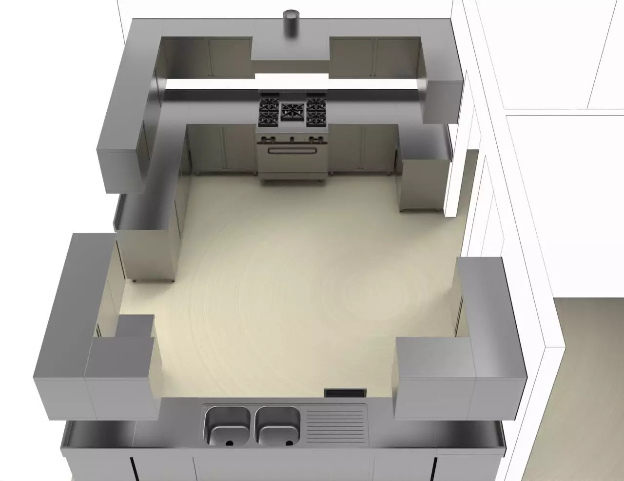 kitchen  8 3D model_3
